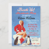 Vintag Urlaub Junggeselinnen-Abschied Einladungen (Vorderseite)