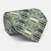 Vintag USA Alaska Arctic fox Neck Tie Krawatte (Gerollt)