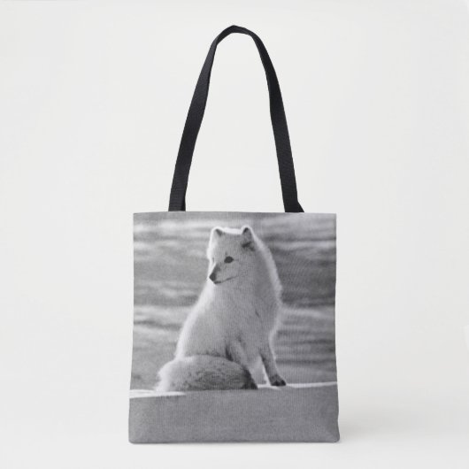 Vintag USA Alaska Arctic fox Tasche (Vorderseite)