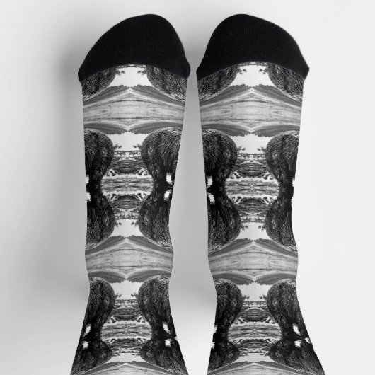 Vintag USA Alaska Braunbär Socken (Oben)