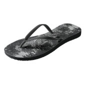 Vintag USA Alaska deluxe outhouse Badesandalen (Schrägansicht)