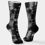 Vintag USA Alaska deluxe outhouse Socken (Gewinkelt)