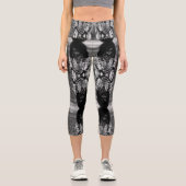 Vintag USA Alaska eskimo Junge Capri Leggings (Vorderseite)