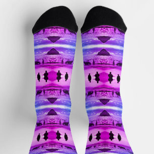 Vintag USA Alaska Mendenhall Gletscher Juneau Socken