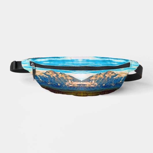 Vintag USA Alaska Mt Mckinley Nationalpark Bauchtasche (Vorderseite)