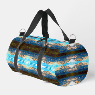 Vintag USA Alaska Mt Mckinley Nationalpark Duffle Bag