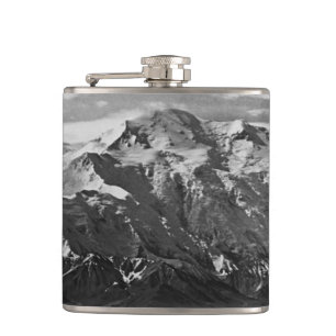 Vintag USA Alaska Mt Mckinley Nationalpark Flachmann