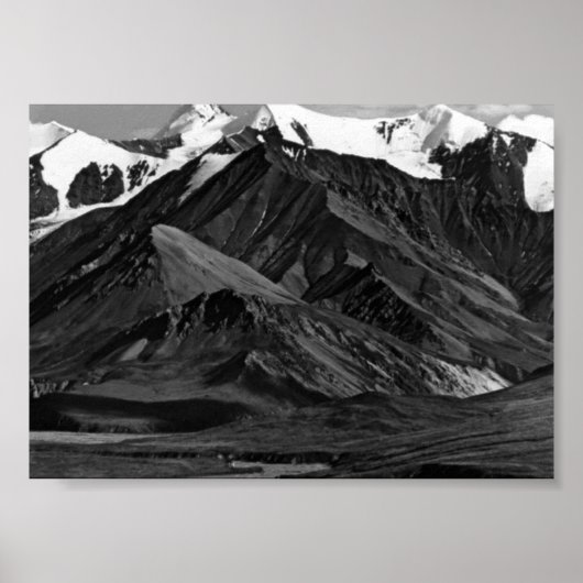 Vintag USA Alaska Mt Mckinley Nationalpark Poster (Vorne)