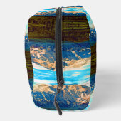 Vintag USA Alaska Mt Mckinley Nationalpark Waschbeutel (Rechts)