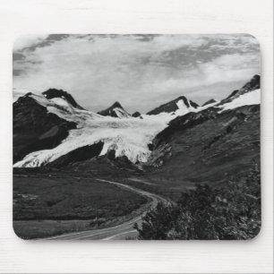 Vintag USA Alaska Worthington Gletscher Sommer Can Mousepad