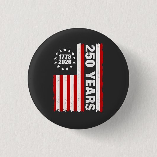 Vintag USA Halbjahrhundert 250 Button (Vorderseite)