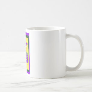 Vintag USA Stronger Together Abstrakt Art Print Kaffeetasse