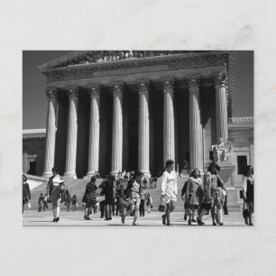 Vintag USA Washington Memorial Lincoln Postkarte