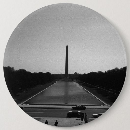 Vintag USA Washington Monument 1970 Button (Vorderseite)