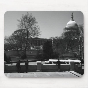 Vintag USA Washington The Hauptstadt Street Busine Mousepad