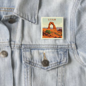 Vintag Utah Button (Beispiel)