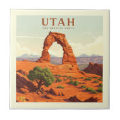 Vintag Utah Fliese (Vorderseite)