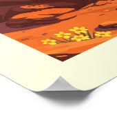 Vintag Utah Poster (Ecke)