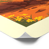 Vintag Utah Poster (Ecke)