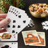 Vintag Utah Spielkarten (In Situ)
