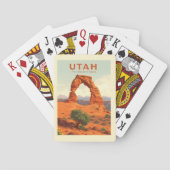 Vintag Utah Spielkarten (Rückseite)