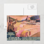 Vintag Utazzek Hajoinkon Postkarte (Vorne/Hinten)