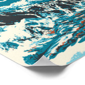 Vintag Vail Ski Poster (Ecke)