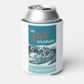 Vintag Vail Ski Poster Dosenkühler (Kanne Rückseite)
