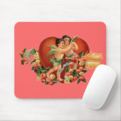 Vintag Valentine Cherubs Mousepad (Mit Mouse)