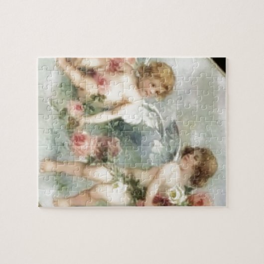 Vintag Valentine Cherubs Puzzle (Horizontal)