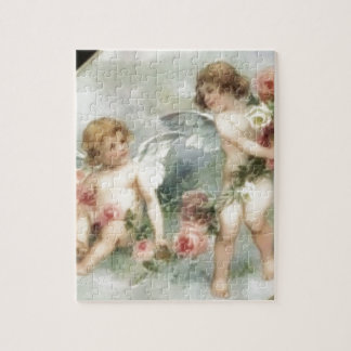 Vintag Valentine Cherubs Puzzle