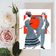 Vintag Valentine Couple