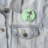 Vintag Valentine Cupid Button (Beispiel)