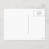 Vintag Valentine Feiertagspostkarte (Rückseite)