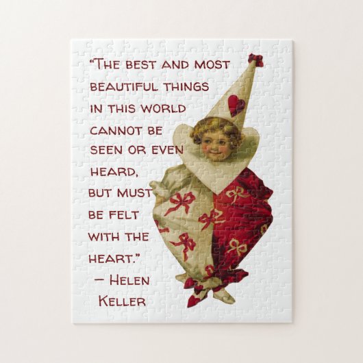 Vintag Valentine Jigsaw Puzzle (Vertikal)