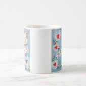 Vintag Valentine Kaffeetasse (Mittel)