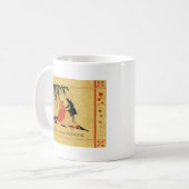 Vintag Valentine Kaffeetasse (Vorderseite Links)