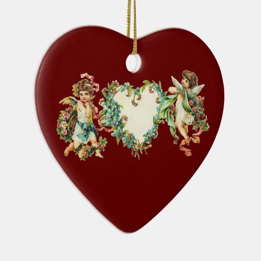 Vintag Valentine Keramikornament (Rechts)