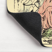 Vintag Valentine Mousepad (Ecke)