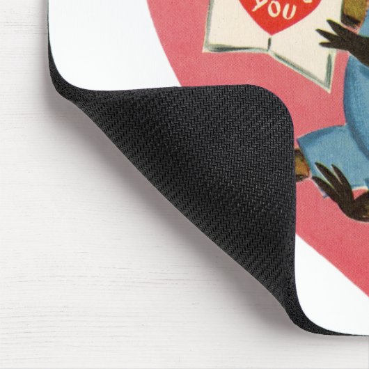 Vintag Valentine Mousepad (Ecke)