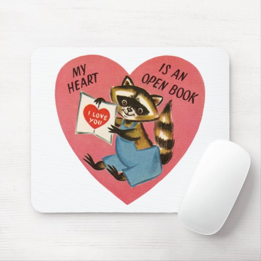 Vintag Valentine Mousepad (Mit Mouse)
