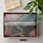 Vintag Valentine Paris Gargoyle Decoupage Seidenpapier (Geschenk)