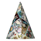 Vintag Valentine Partyhütchen (Rückseite)