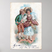 Vintag Valentine Poster (Vorne)