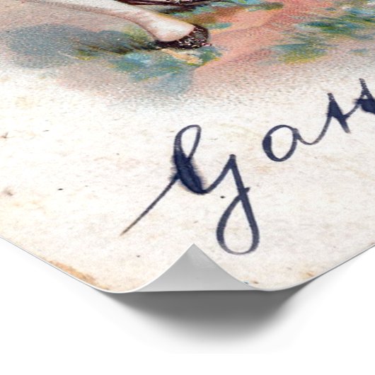 Vintag Valentine Poster (Ecke)