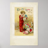 Vintag Valentine Poster (Vorne)