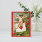 Vintag Valentine Postkarte (Stehend Vorderseite)
