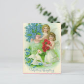 Vintag Valentine Postkarte (Stehend Vorderseite)