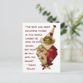 Vintag Valentine Postkarte (Stehend Vorderseite)