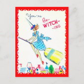 Vintag Valentine Postkarte (Vorderseite)